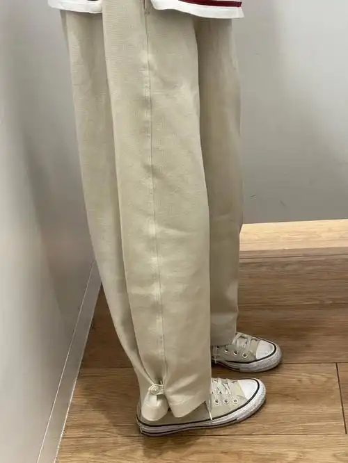 uniqlo新神裤廓形针织裤