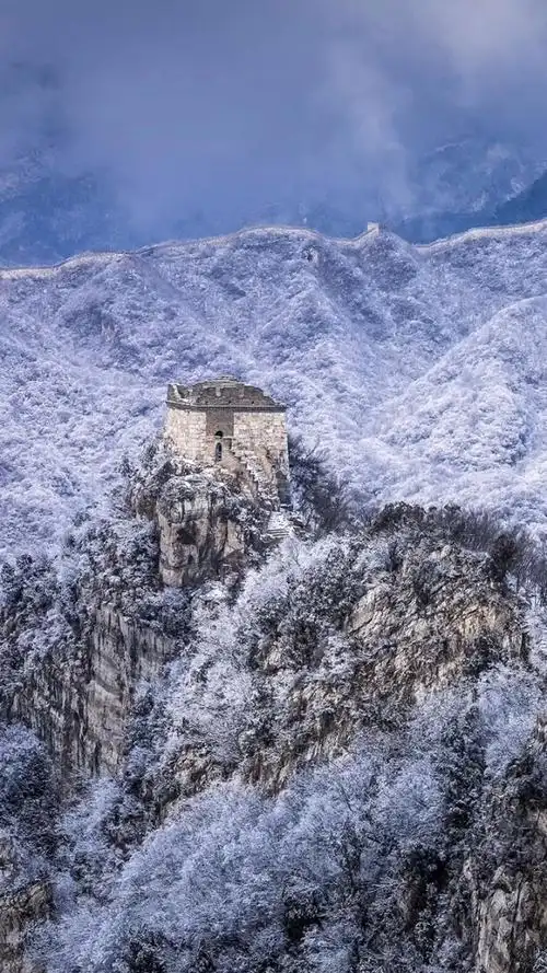 箭扣长城雪景