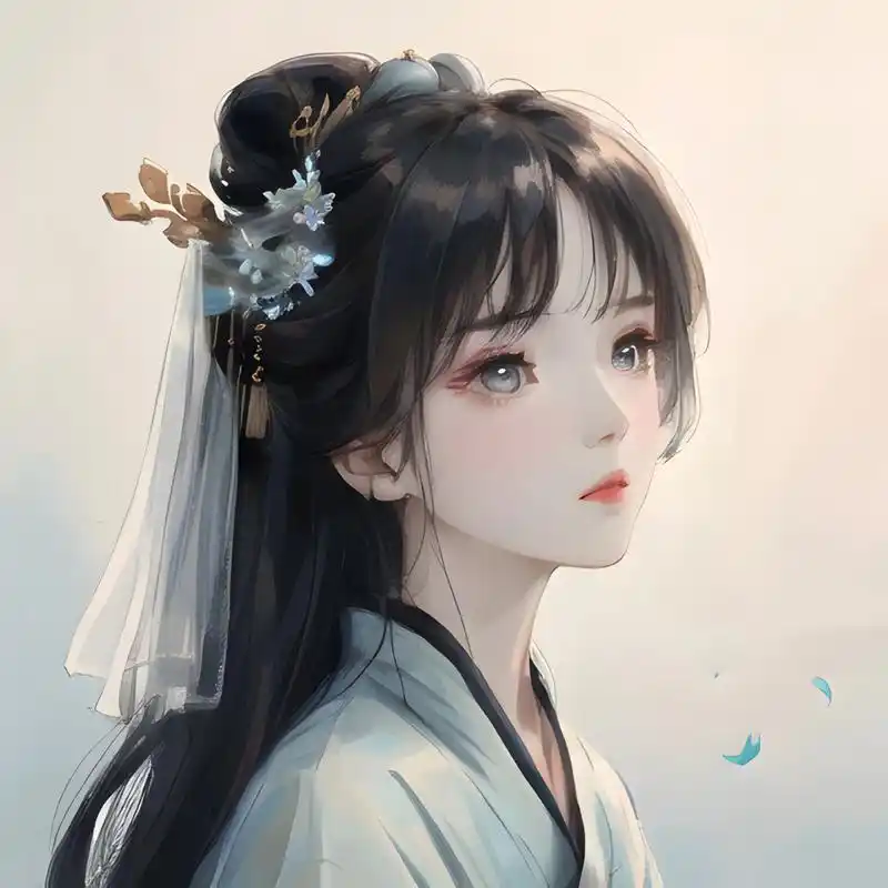 古风头像|浅绿清冷|灵动