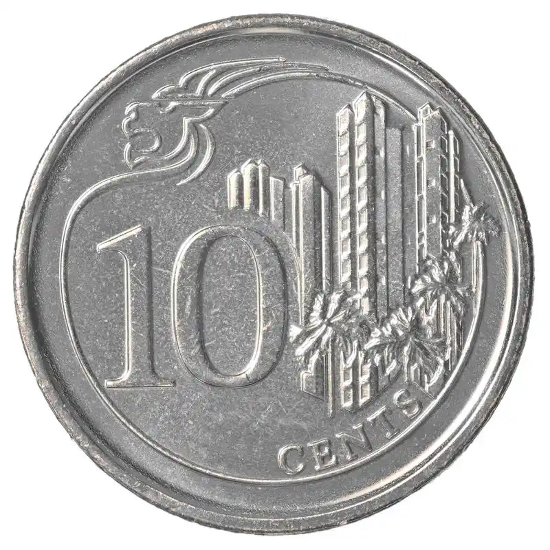 新加坡 10 美分硬币