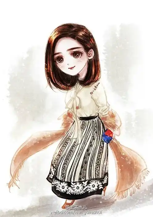 杨幂q版 巴黎时装周 - 堆糖,美图壁纸兴趣社区