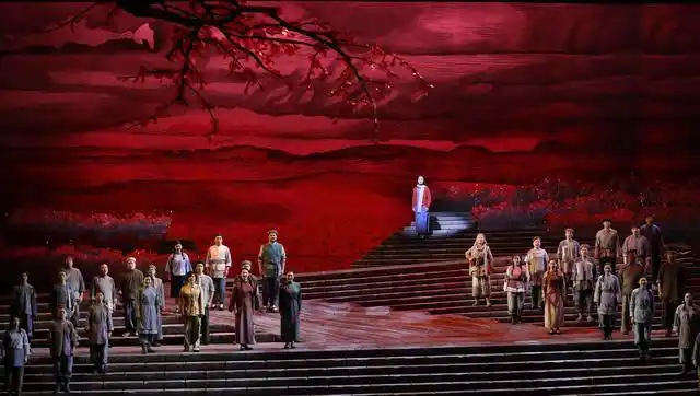 第三届市民文化节艺术赏析第二十五期大型民族歌剧江姐绣红旗