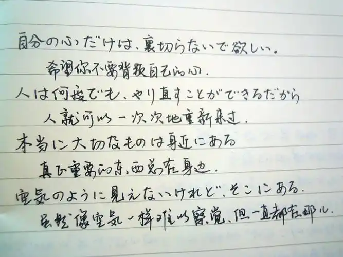 秀出你的日语手写体【已奖】