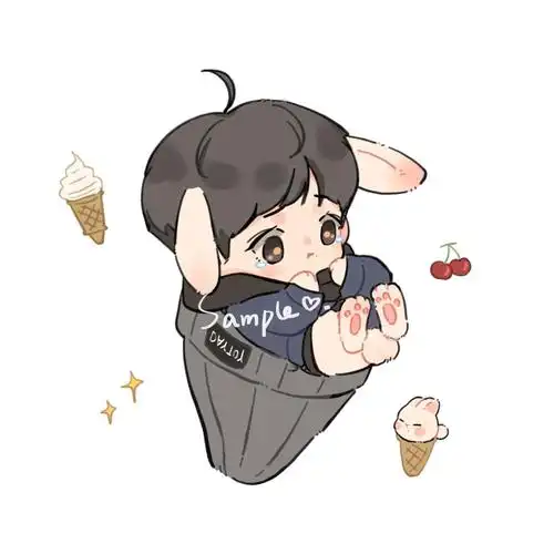 肖战卡通头像与动图