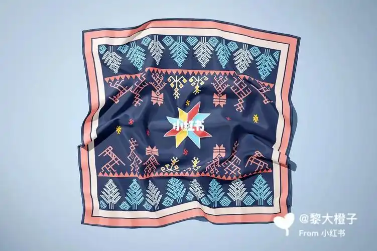 瑶族刺绣|图案装饰|丝巾