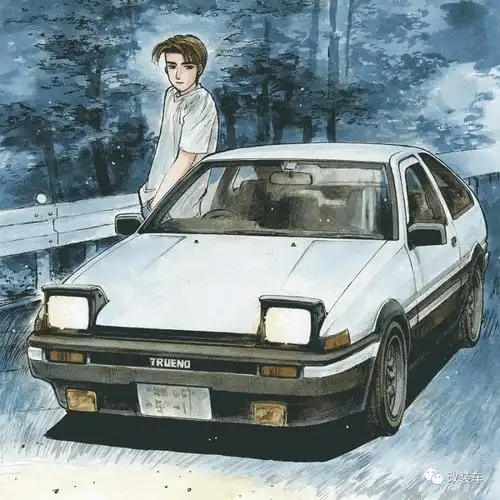 藤原拓海-ae86