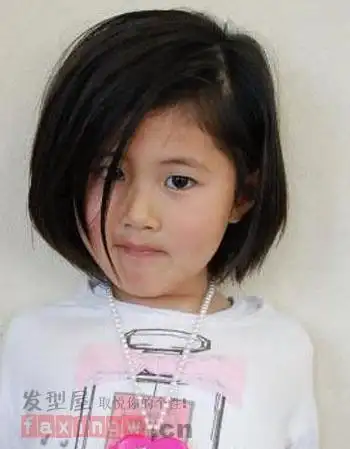 儿童短发发型盘点 呆萌可爱宝宝
