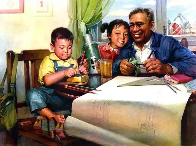 怀旧70年代的年画(1)