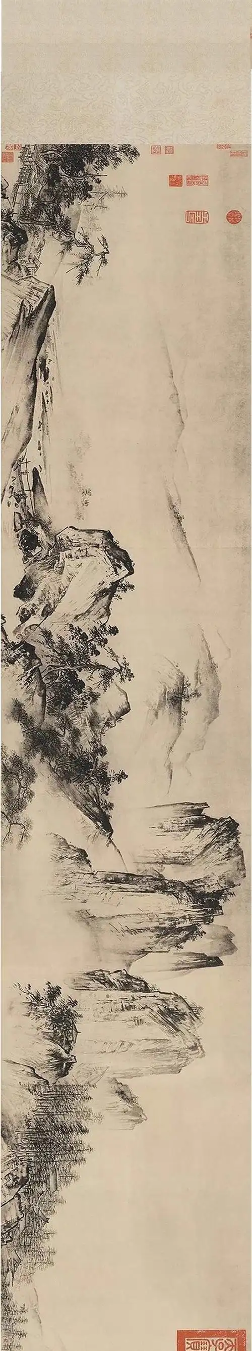 北宗寻迹·宋夏圭《溪山清远图卷》罗峰临摹手记