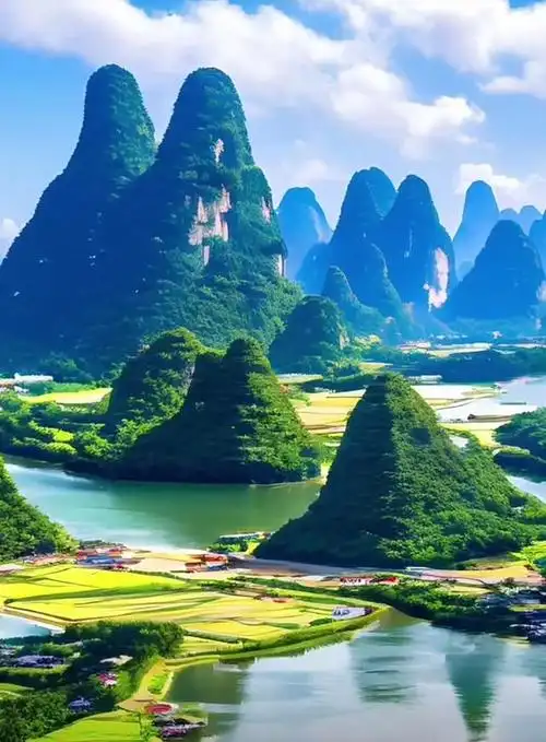 桂林以其绝美的山水风景而闻名于世,成为了无数游客梦寐以求的旅游