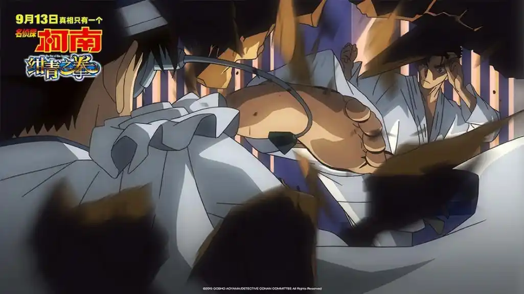 绀青之拳:基德最惨,不仅被设计陷害,还差点死于枪下_柯南