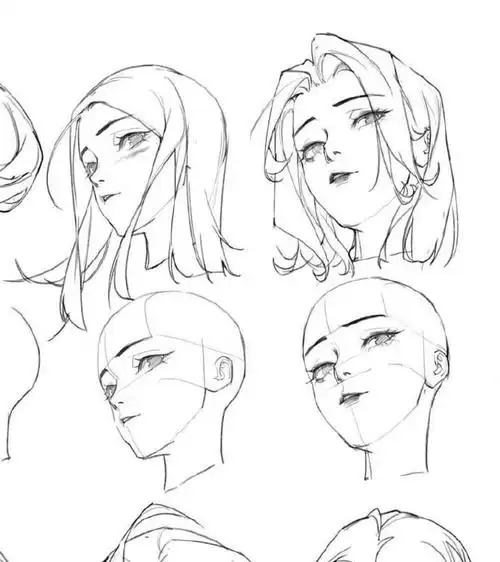 动漫绘画##绘画参考素材##学画画上轻微课##绘画入门教程##二次元