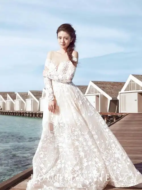 波兰仙牌婚纱/安以轩海岛婚纱大片同款/合肥独家发售
