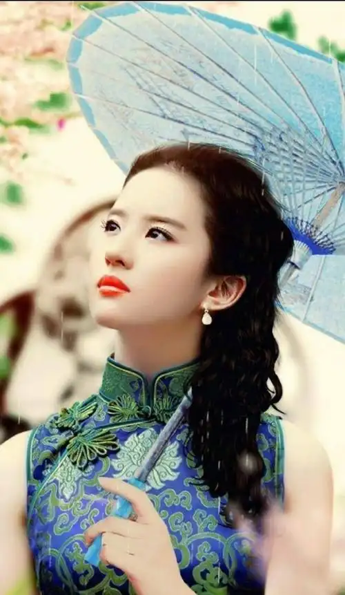 民国剧中的绝美旗袍造型#民国剧刘亦菲《金粉世家》的旗袍造型真的太