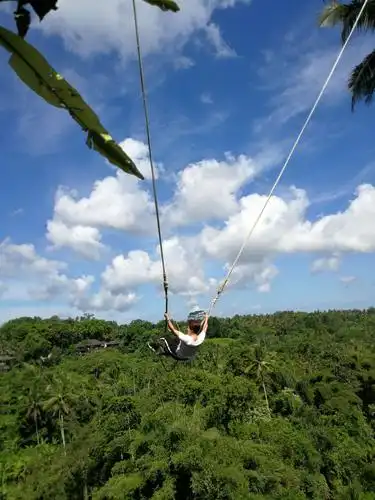 印尼～巴厘岛 《网红大秋千,浪费丛林鸟巢,乌布皇宫,鸡蛋岛,梦幻沙滩