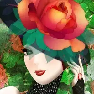 铿锵玫瑰花头像