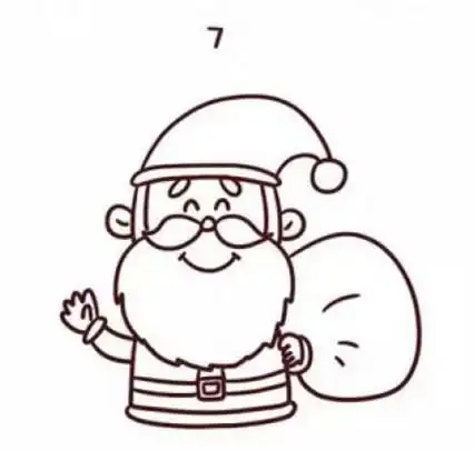 90岁到100岁的简笔画