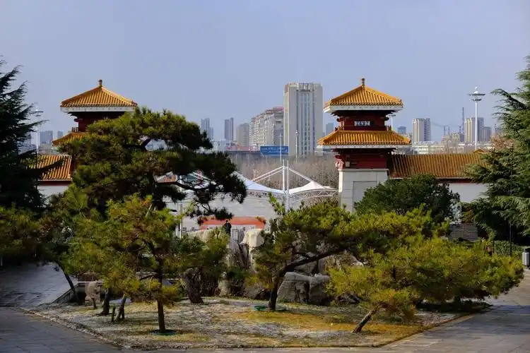 山东安丘青云山景区一瞥