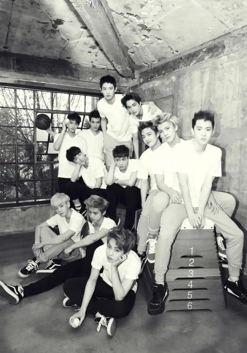 exo12人合体时期至美照片,虽是回不去的从前,但也是美好的回忆