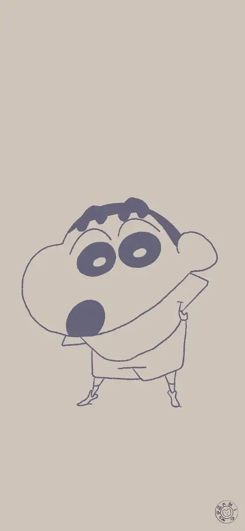 蜡笔小新全面屏壁纸