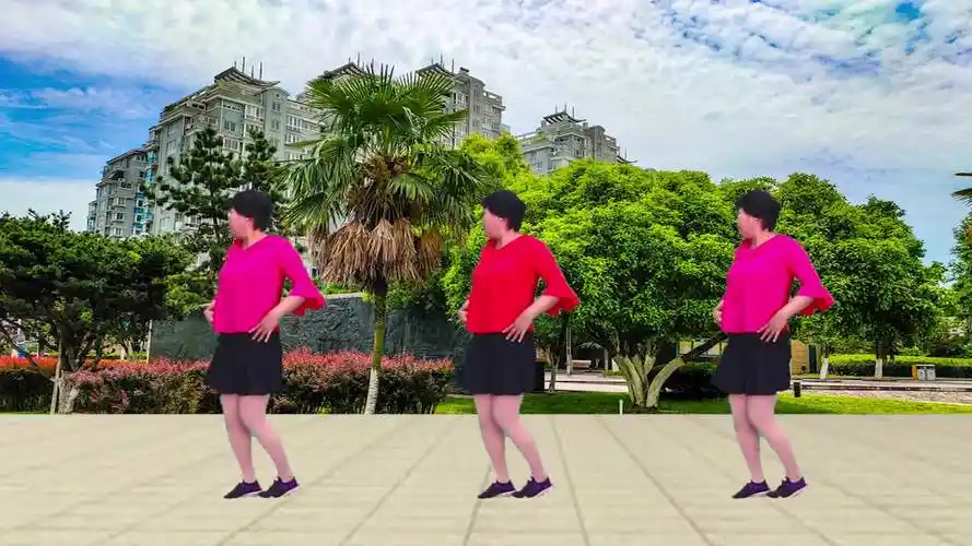 柔美抒情广场舞《碎心石》只为心儿圆,不为心儿碎,好听更好看-舞蹈