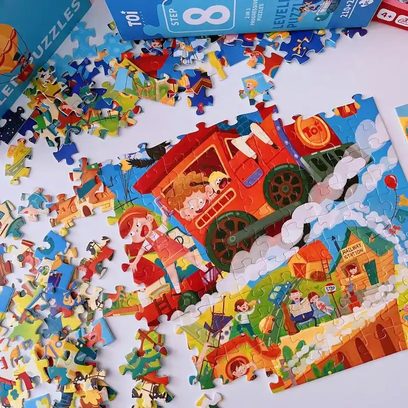 拼图的好处你还不知道?·toi儿童进阶拼 - 抖音