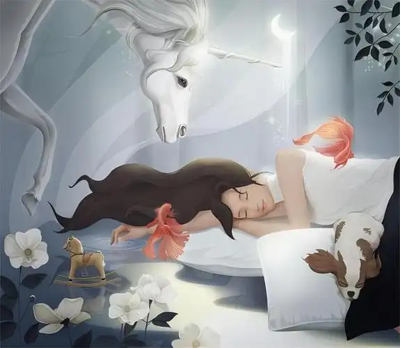 每个人睡觉的时候,大脑不会停止运转,我们会在梦中看到各种奇妙的场景