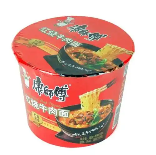 康师傅红烧牛肉面