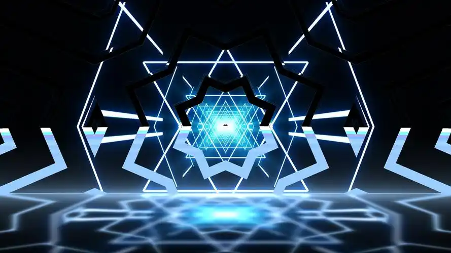 4k动感线条街舞爵士舞背景视频走秀舞台背景