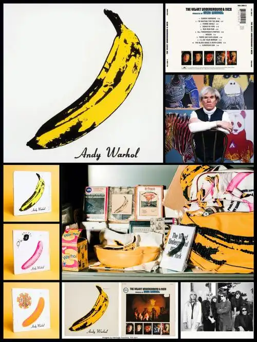(1928-1987)-这张唱片封面体现了安迪·沃霍尔 (andy warhol) 的艺术