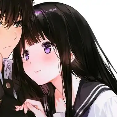 ins小众情侣头像动漫