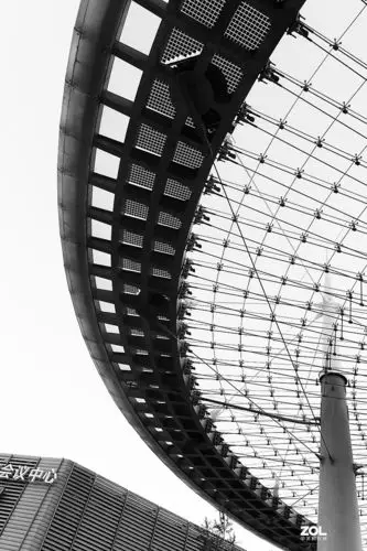 结构艺术拍摄于中关村软件园