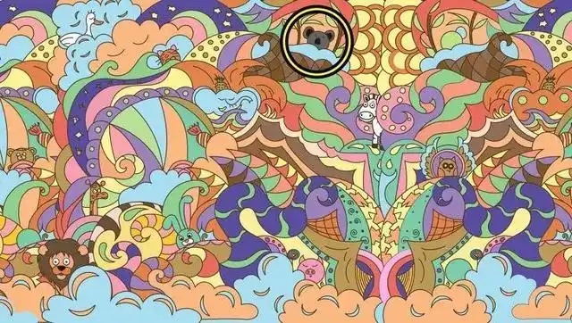 这幅图,你首先看到哪种动物?