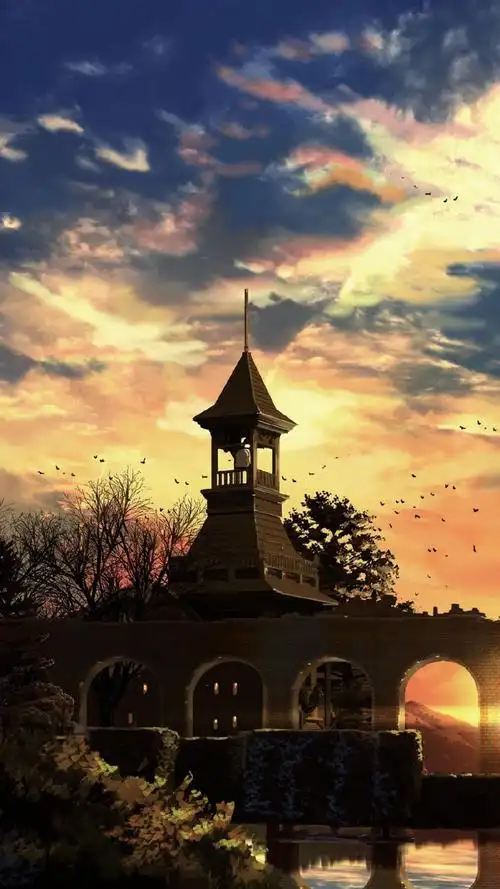 二次元唯美动漫场景手机壁纸