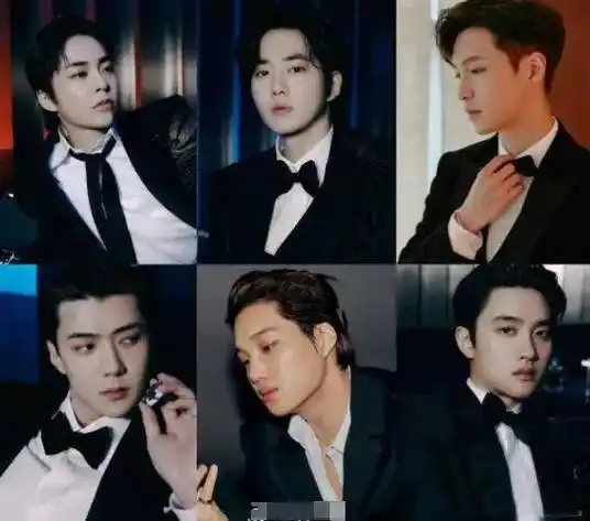 exo成员华丽转身,从青春稚嫩到帅气霸总,你喜欢吗?_朴灿烈_组合_成就