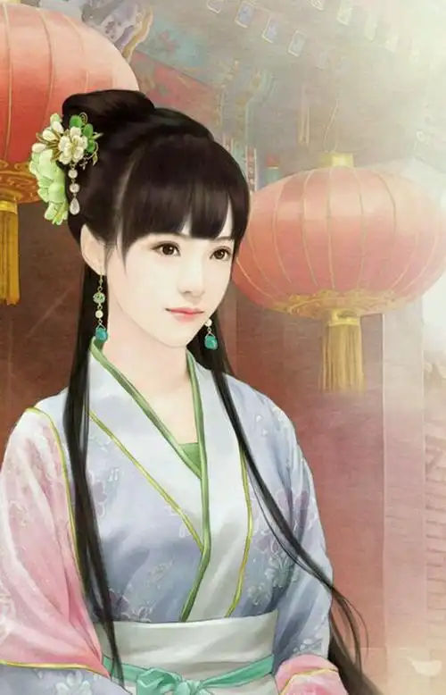 一顾倾人城再顾倾人国惊艳古装手绘美女