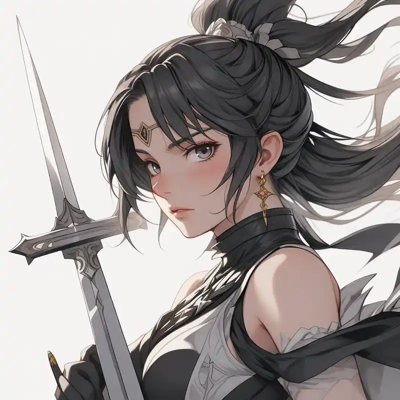 90 霸气高冷超拽女动漫头像 99 高冷霸气的动漫女生头像来啦!