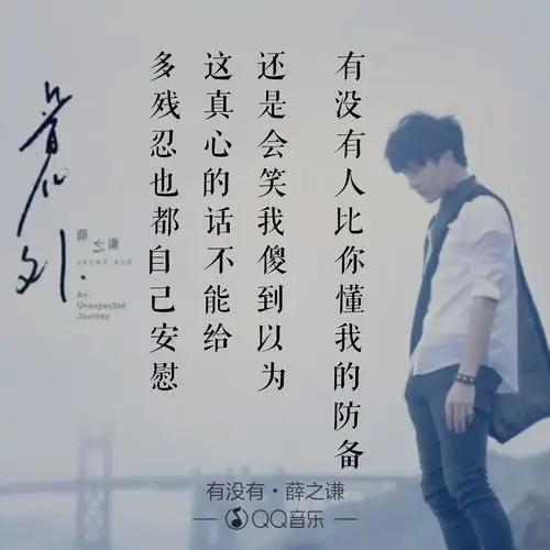 薛之谦歌词唯美图.