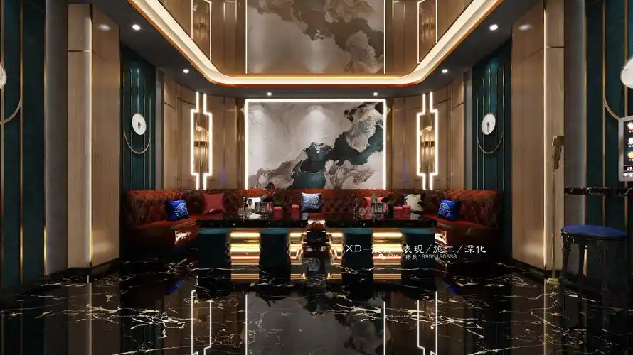 欧式典雅风尚ktv包厢会所