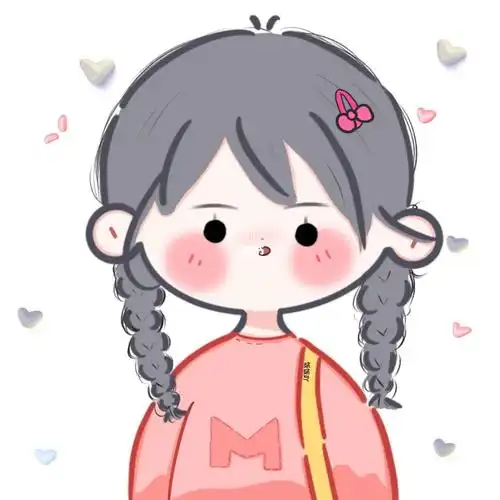 卡通头像  #可爱头像  #豆豆眼头像  #头像  #豆豆眼  #女生头像