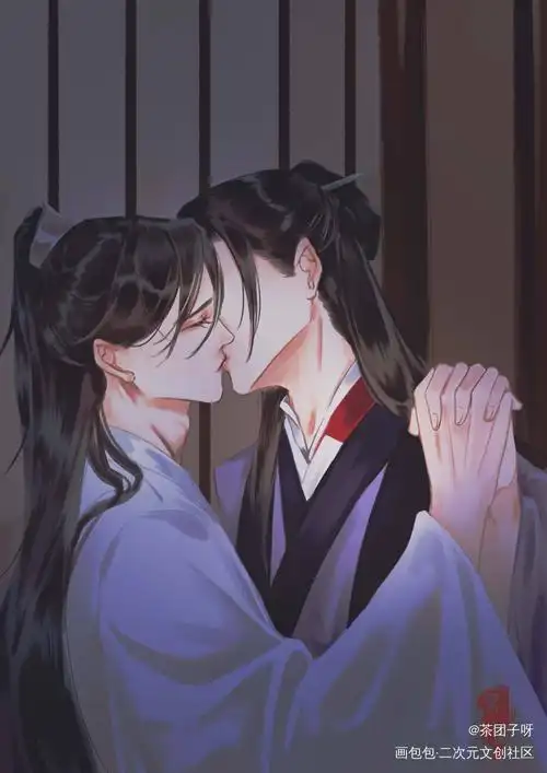 我要按头!_山河令温周绘画作品