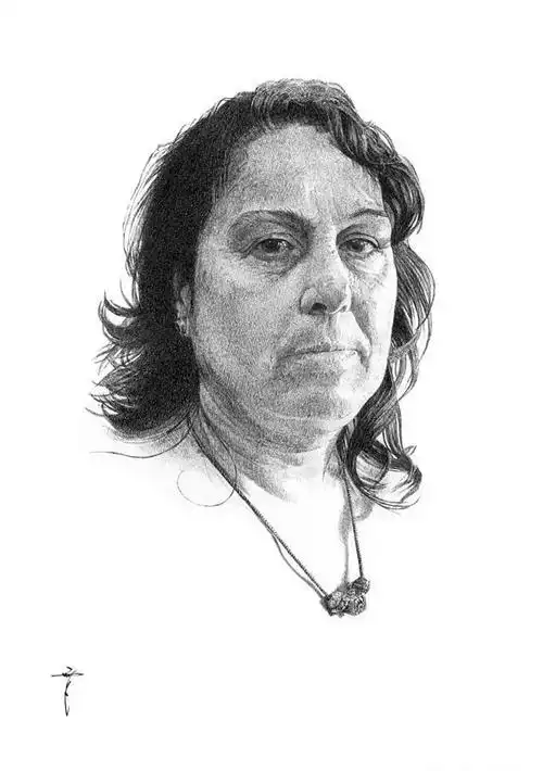 杨雨堂钢笔画肖像_素描大师_零二七艺考