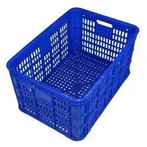 享新惠长方形大号加厚超市果蔬家居物品收纳塑料筐 物流仓库周转