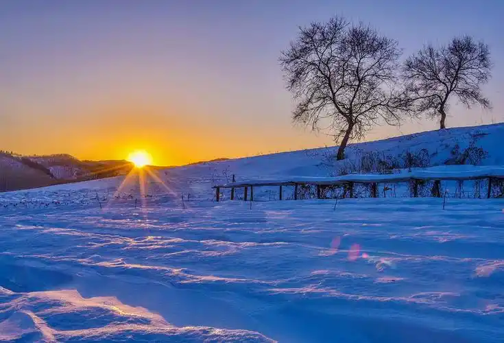【视频】 "塞北小江南"冬景美如画