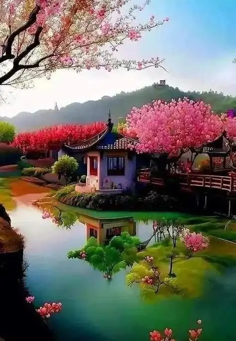 中国最美世外桃源图每一张都是人间仙境