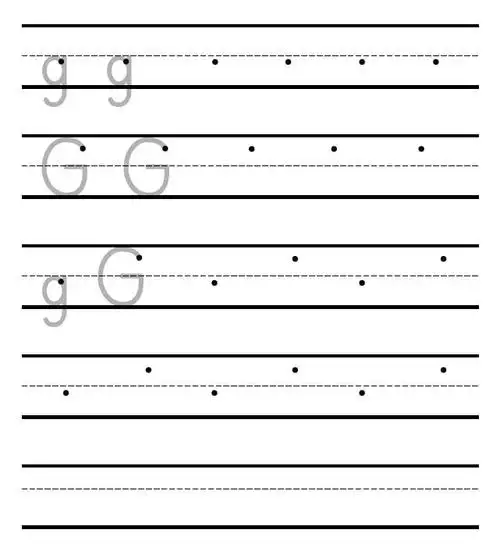 儿童英语启蒙英文字母怎么教g的亲子教学