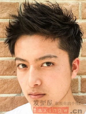 男士无刘海短发发型清爽时尚又帅气
