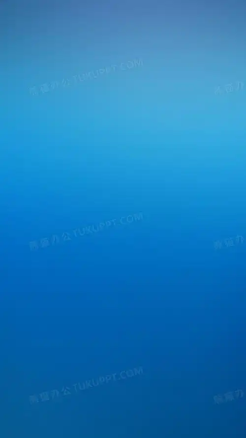 蓝色渐变电商海报