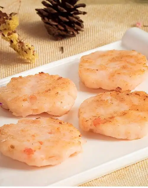 惠发 鲜虾仁饼 虾饼 虾滑 烧烤食材关东煮 火锅食材 鲜虾仁饼【图片