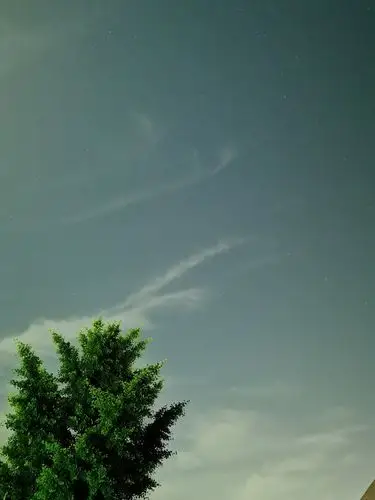 晚上11点的夜空.